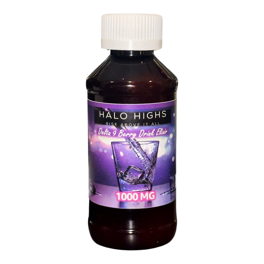 Delta 9 Berry Drink Elixir 1000mg » halohighs