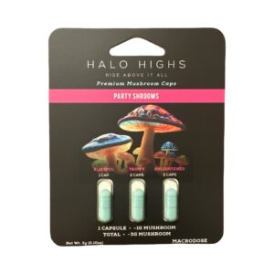 Wholesale Pricing » Halohighs 1 Party Shroom Caps (Wholesale)